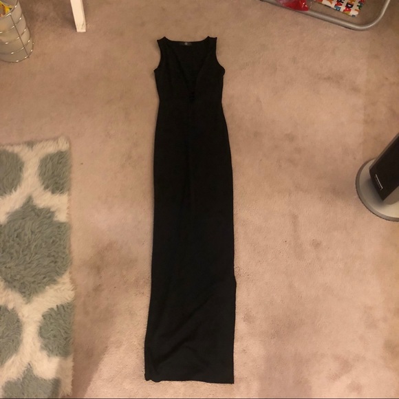 Missguided Ladder Cut Out Maxi Dress - Picture 3 of 8